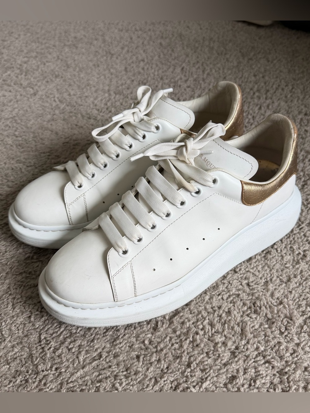 Alexander McQueen Lace Up Oversized Sneaker